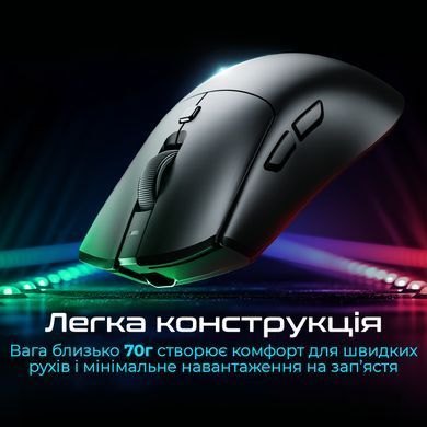 Миша бездротова RAWM SA-MH01 Black (SA-MH01.black) [614224]