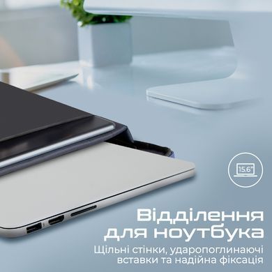 Рюкзак для ноутбука Promate EcoPack-BP Blue (ecopack-bp.blue) [611658]