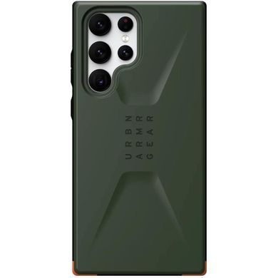 Чохол-накладка Urban Armor Gear Civilian для Samsung Galaxy S22 Ultra SM-S908 Olive (21344D117272) [601232]