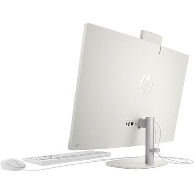 Комп'ютер персональний моноблок HP All-in-One 27" FHD IPS AG, Intel U7-155U, 16GB, F1TB, UMA, WiFi, кл+м, DOS, білий (AE0Q1EA) [113822]