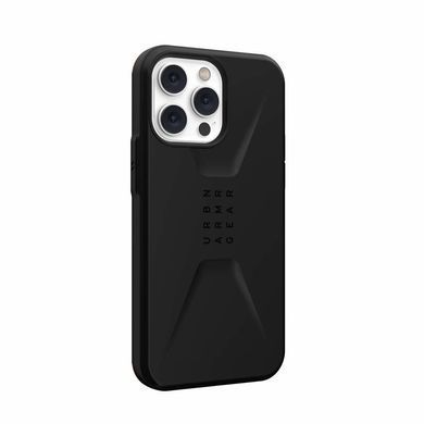 Чохол-накладка Urban Armor Gear Civilian для Apple iPhone 14 Pro Max Black (114043114040) [601694]