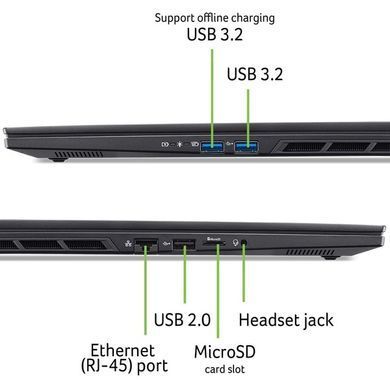 Ноутбук Acer Nitro 16S AI AN16S-61-R29L Obsidian Black (NH.U06EU.002) [203562]