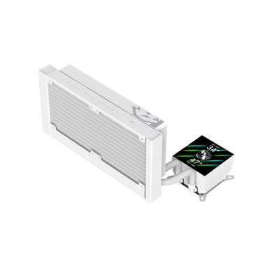 Кулер для процесора GAMEMAX (GLACIER 240 LCD WH) [305478]