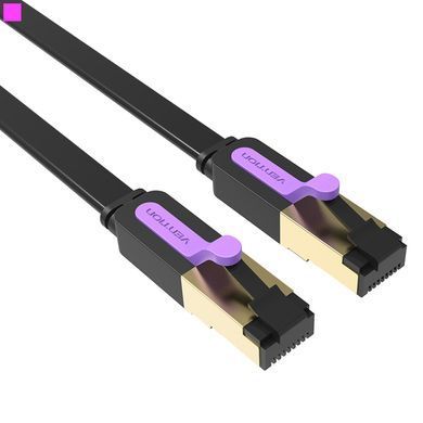 Патч-корд Vention CAT7 SSTP Ethernet, 10 m, Black (ICABL) [610154]