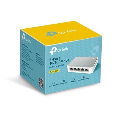 Комутатор некерований, мережеве обладнання, TP-LINK (TL-SF1005D) [500952]