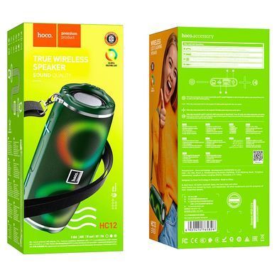 Портативна колонка HOCO HC12 Sports BT speaker Dark Green (6931474765826) [805582]