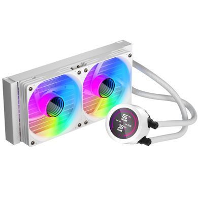Система водяного охолодження 1stPlayer TS4-240 White (TS4-240-WH) [609138]