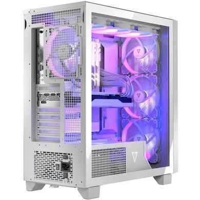Корпус Modecom VOLCANO PERUN APEX ARGB MIDI WHITE 4x140mm fans USB 3.0x2+TYPE-C без БЖ ATX (AT-PERUN-4F-ARGB-20-00000) [402947]