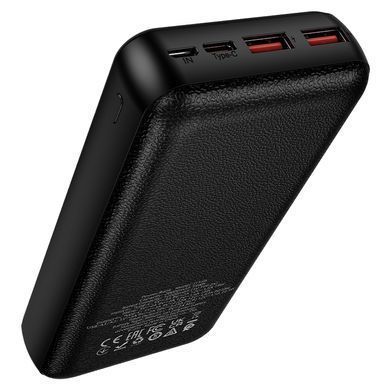 Зовнішній акумулятор HOCO J159A Essence 22.5W+PD20W fully compatible power bank(20000mAh) Black (6942007673587) [806626]