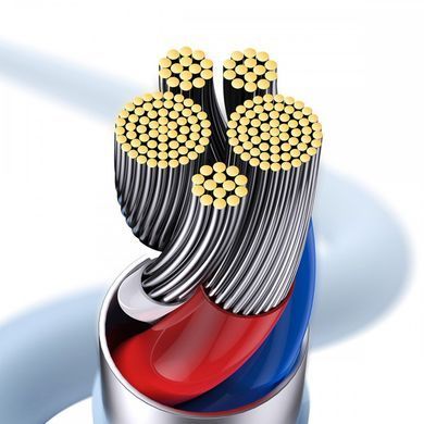 Кабель Baseus Jelly Liquid Silica Gel Fast Charging Data Cable Type-C to iP 20W 2m Blue (CAGD020103) [802553]