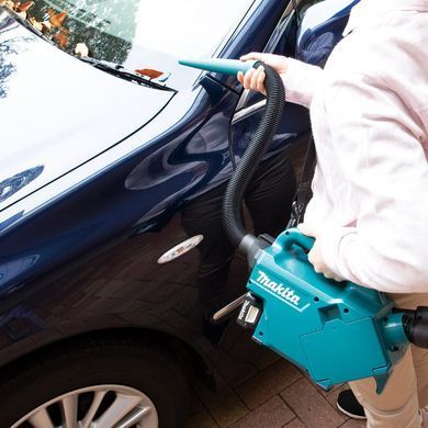 Пилосос професійний акумуляторний Makita, CXT 10.8В, 46мБар, контейнер 0.5л, без АКБ та ЗП (CL121DZ) [15623]