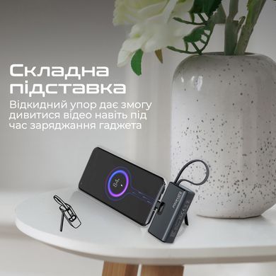 Універсальна мобільна батарея Promate Nanopack-5 5000mAh 20W Black (nanopack-5.black) [603489]