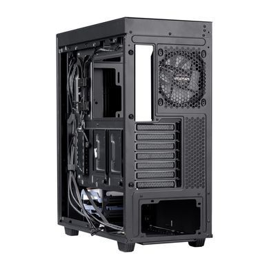 Корпус Prologix E122 Tempered Glass&Mesh Black (E122 Black) [608709]
