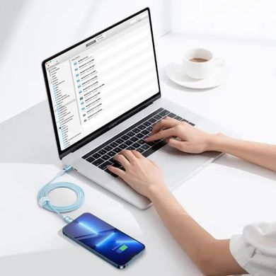 Кабель Baseus Gem Fast-Charging Data Cable USB-C to iP 20W 2m Galaxy Blue (P10373001311-01) [802556]