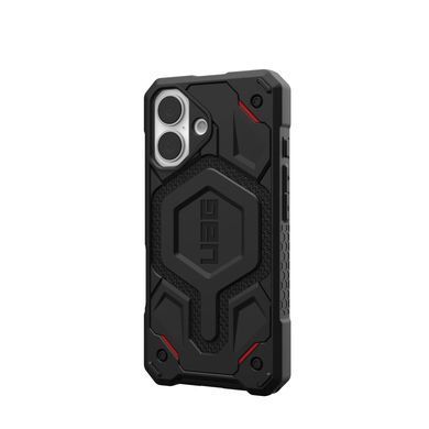 Чохол-накладка Urban Armor Gear Monarch Pro Magsafe для Apple iPhone 16 Kevlar Black (114458113940) [615781]