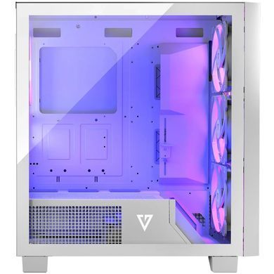 Корпус Modecom VOLCANO PERUN APEX ARGB MIDI WHITE 4x140mm fans USB 3.0x2+TYPE-C без БЖ ATX (AT-PERUN-4F-ARGB-20-00000) [402947]