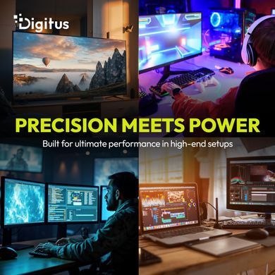Кабель DIGITUS USB-C > USB-C заряджання/синхронізації, USB4 2.0, 80G, 240W, 16K, силіконовий, 1.5м, чорний (AK-300350-015-S) [114552]