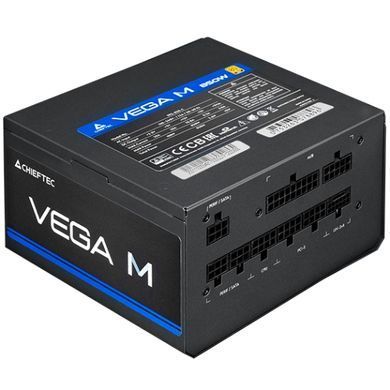 БЖ 750W Chieftec VEGA M ATX 3.1 135mm, 80+ Gold, Fully modular, Retail (PPG-750-C) [402904]