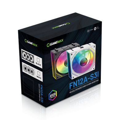 Кулер для корпуса GAMEMAX (FN12A-S3I) [303448]