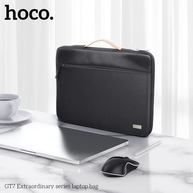 Сумка HOCO GT7 Extraordinary series laptop bag (14 inches) Mysterious Black (6942007648417) [800150]