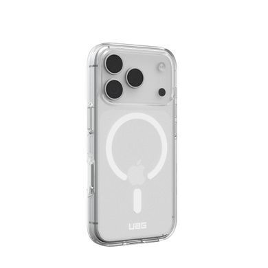 Чохол UAG для iPhone 17 Pro, Scout Clear MagSafe, Ice/White (114558114341) [111298]