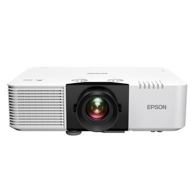 Проєктор Epson EB-L890E WUXGA, 8000 lm, LASER, 1.35-2.2, WiFi, білий (V11HB24080) [113964]