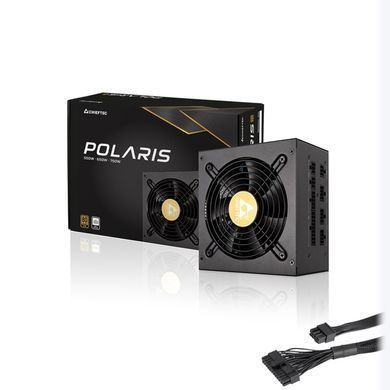 БЖ 550W Chieftec POLARIS, 120 mm, 80+ GOLD, Cable management, retail (PPS-550FC) [402832]