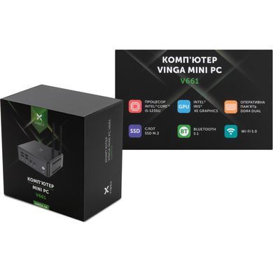 Комп'ютер Vinga Mini PC V661 (V6611235U.8256) [725577]