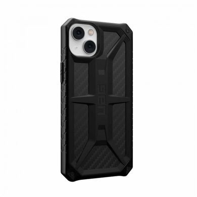 Чохол-накладка Urban Armor Gear Monarch для Apple iPhone 14 Plus/15 Plus Carbon Fiber (114033114242) [601641]