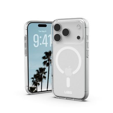 Чохол UAG для iPhone 17 Pro, Scout Clear MagSafe, Ice/White (114558114341) [111298]
