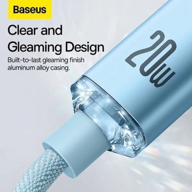 Кабель Baseus Gem Fast-Charging Data Cable USB-C to iP 20W 2m Galaxy Blue (P10373001311-01) [802556]