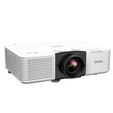 Проєктор Epson EB-L890E WUXGA, 8000 lm, LASER, 1.35-2.2, WiFi, білий (V11HB24080) [113964]