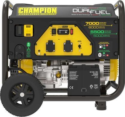 Генератор газобензиновий Champion 7.0 кВт (CPG7500E2-DF-EU) [610867]