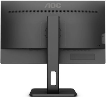 Монітор TFT 27" AOC, IPS, 4K, HDMI, DP, USB 3.2 хаб, Pivot, колонки, чорний (U27P2) [400805]