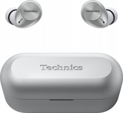 Навушники Technics TWS JustMyVoice&trade; IPX4 Сільвер (EAH-AZ40G-S) [107265]