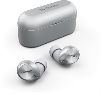 Навушники Technics TWS JustMyVoice&trade; IPX4 Сільвер (EAH-AZ40G-S) [107265]