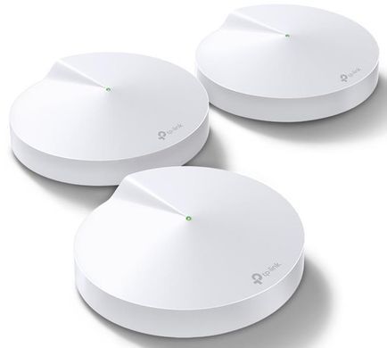 Система WiFi-Mesh TP-LINK Deco M5 AC1300, 1xGE LAN, 1xGE WAN, 3мод (DECO-M5-3-PACK) [104314]