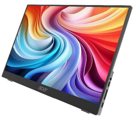 Монiтор 15.6" Acer PM161QB1bmiuux Black (UM.ZP1EE.101) [200005]
