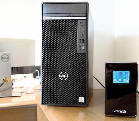 Джерело безперебійного живлення EnerGenie 850VA, Line Int., AVR, 2xIEC+1xSchuko, USB, LCD, RJ11 (EG-UPS-032) [611469]
