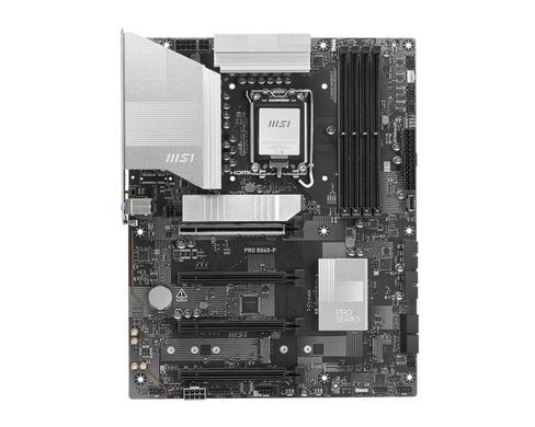 Материнcька плата MSI PRO B860-P s1851 B860 4xDDR5 M.2 HDMI DP ATX (911-7E41-002) [109196]