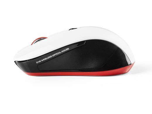 Мишка Modecom MC-WM9.1, бездротова, 4кн., 1600dpi, чорно-біла (M-MC-0WM9.1-200) [401157]