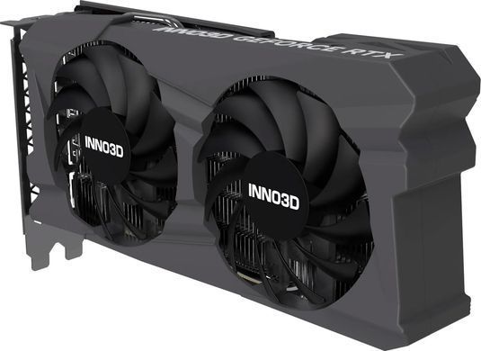 Відеокарта GeForce RTX4060 Inno3D TWIN X2, 8GB GDDR6, 128bit, PCI Express 4.0 X8 (N40602-08D6-173061N) [400875]