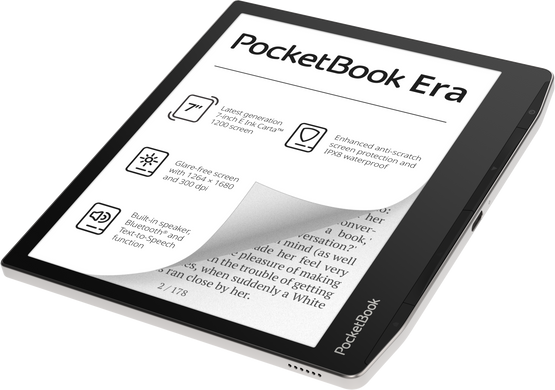 Електронна книжка PocketBook Era (PB700), 16Gb Stardust Silver (PB700-U-16-WW) [401511]