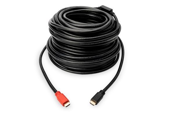 Кабель DIGITUS HDMI (M/M), 4K, High speed, активний, 15м, чорний (AK-330118-150-S) [108513]