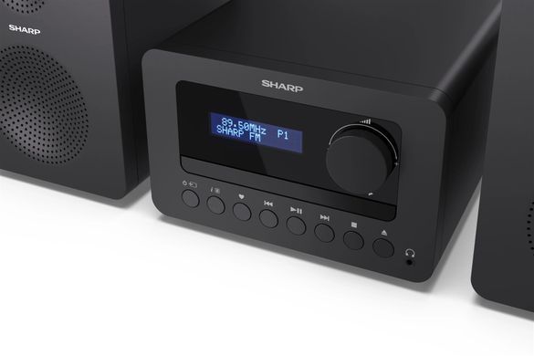 Мікросистема Sharp Micro Sound System Black (XL-B514(BK)) [617147]