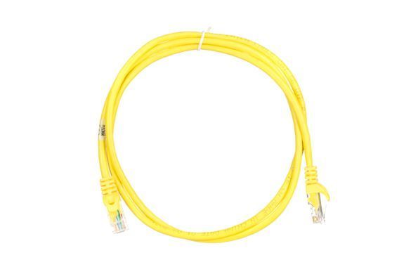 Патч-корд 2E САТ 5e, UTP, 1.20м, 26AWG, RJ45, 7/0.16, Cu, PVC, жовтий (2E-PC5ECOP-120YLW) [109862]