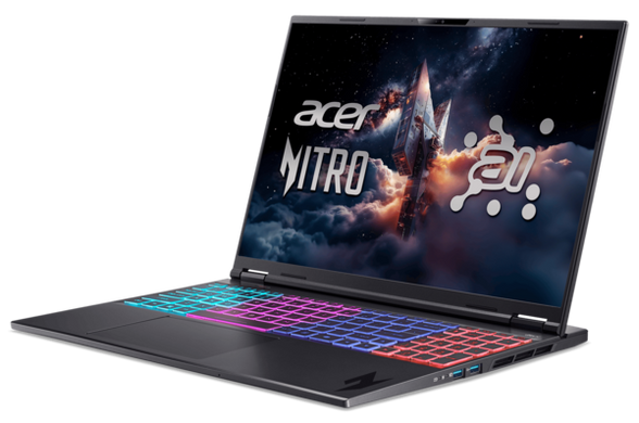 Ноутбук Acer Nitro 16S AI AN16S-61-R29L Obsidian Black (NH.U06EU.002) [203562]