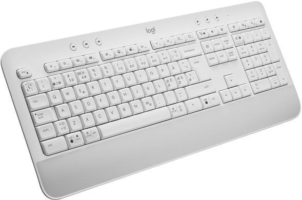 Клавiатура бездротова Logitech Signature K650 US OffWhite USB (920-010977) [605925]