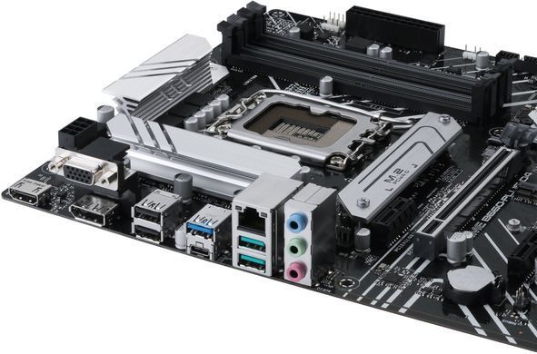 Материнcька плата ASUS PRIME B660-PLUS D4 s1700 B660 4xDDR4 M.2 HDMI DP D-Sub ATX (90MB18X0-M1EAY0) [110189]