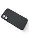 Чохол-накладка BeCover Carbonite Case MagSafe для Apple iPhone 16 Black (712067) [602937], фото 1